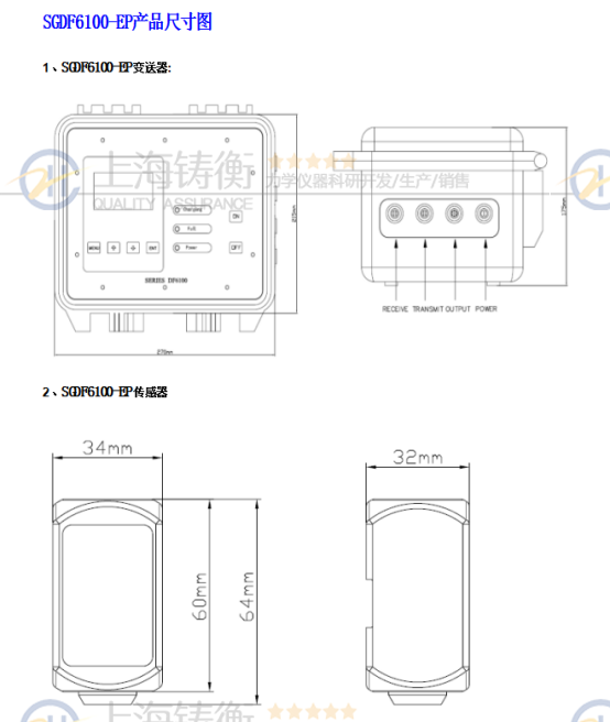SGDF6100-EP多普勒便攜式超聲波流量計